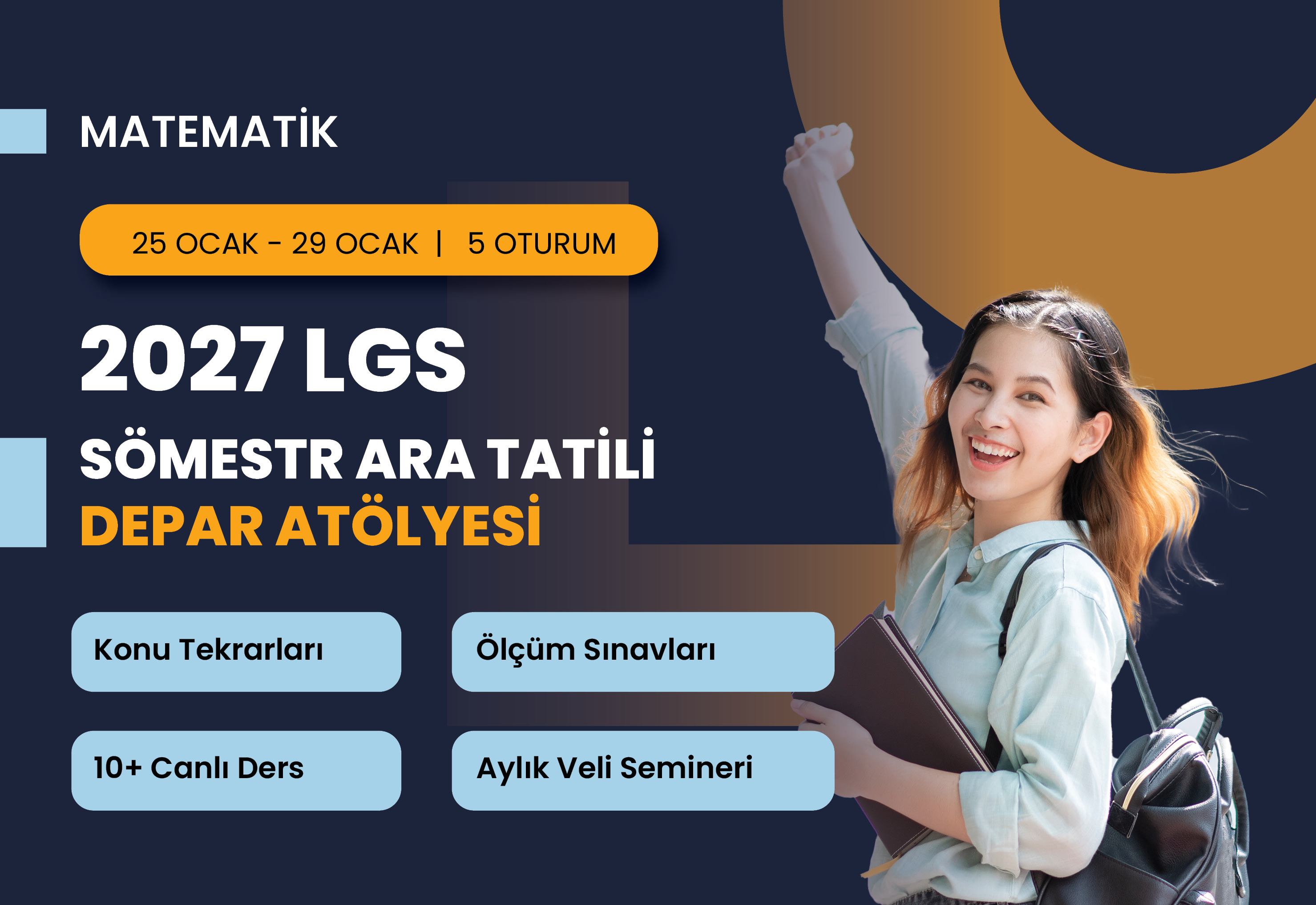 2027 LGS Matematik Sömestr Ara Tatili DEPAR Atölyesi